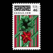 Christmas Stripes stamps