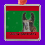 Christmas Stud Llama Happy New Year ornaments