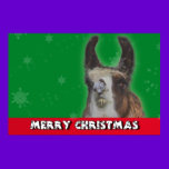 Christmas Stud Llama Happy New Year posters