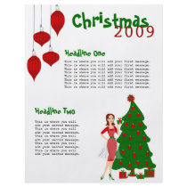 Christmas Style flyers by trennea Christmas Style flyers