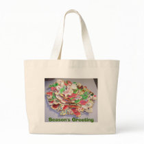 Christmas Sugar Cookies, Season's Greeting, Bag by SusanParsons Christmas Sugar Cookies, Season's Greeting, Bag