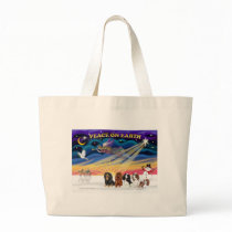 Christmas Sunrise - Cavalier Kings Charles (five) bags