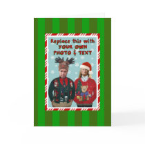 Christmas Sweater-ized Holiday Card-template