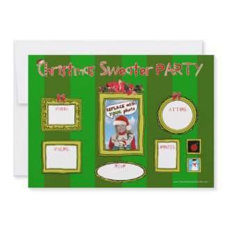 Christmas Sweater Party Invitation_template1