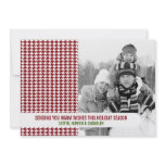 CHRISTMAS SWEATER Photo Card/Invitation 1