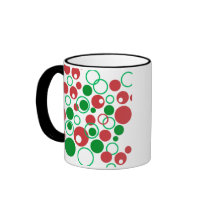 Christmas Swirls mugs