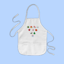 Christmas Symbols aprons