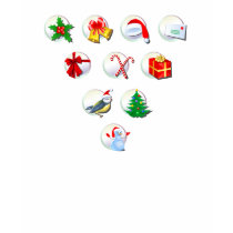 Christmas Symbols t-shirts