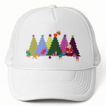 Christmas T-shirts: Santa and his deers hats by adellaandmella Christmas T-shirts: Santa and his deers hats