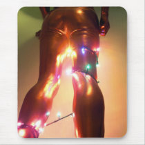 Christmas Tangle 09 Mousepad by MDKgraphics Christmas Tangle 09 Mousepad