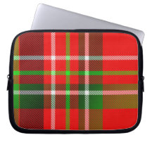 Christmas Tartan Electronics Bag Computer Sleeves