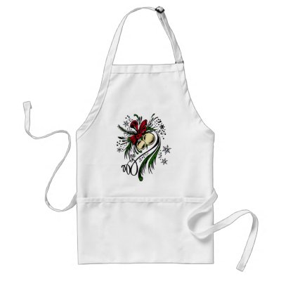 Christmas Tattoo aprons