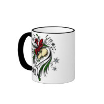 Christmas Tattoo Coffee Mugs
