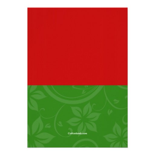 Christmas Tea Invitation