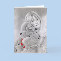 Christmas Teddy Bear Gift Card cards