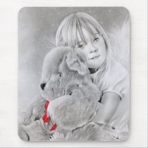 Christmas Teddy Bear Gift Mousepad mousepads