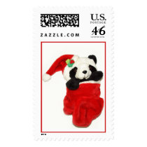 Christmas teddy bear. stamps