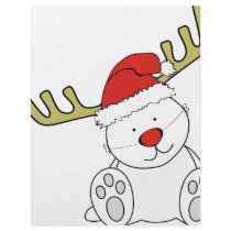 Christmas Teddy Bear Reindeer flyers by giftsforyou Christmas Teddy Bear Reindeer flyers