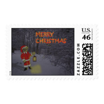 Christmas Teddy postage