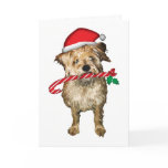 Christmas terrier card