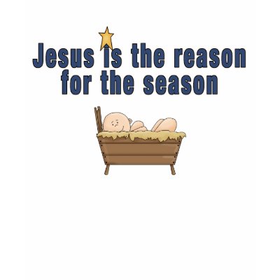 Christmas Theme Baby Jesus Star T-Shirt