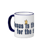 Christmas Theme Jesus Star Coffee Cup Mug
