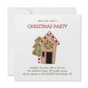 Christmas Thyme · Gingerbread House invitations