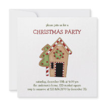 Christmas Thyme · Gingerbread House Invite