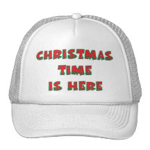Christmas Time Is Here Mesh Hat