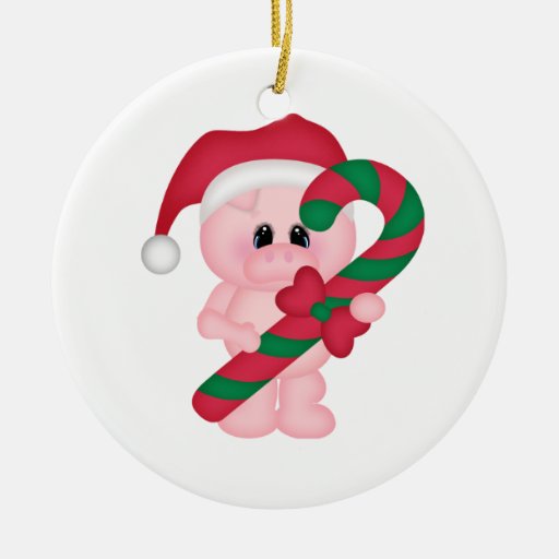 christmas time pig ceramic ornament zazzle christmas time pig ceramic ornament zazzle