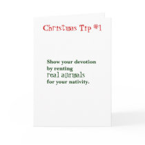 Christmas Tips cards