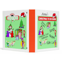 Christmas To Do Book binders by ontopsell Christmas To Do Book binders
