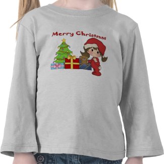 Christmas Toddler Girl Toddler Long Sleeve Tshirts