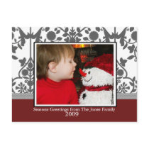 Christmas Toile postcards