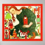 Christmas Toys ~ Vintage Christmas Poster