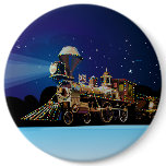 Christmas Train buttons