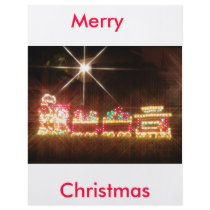 Christmas Train Flyers