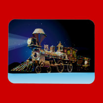Christmas Train magnets