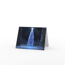 Christmas Tree 100 trees planted! Greeting Card