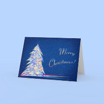 Christmas Tree Abstract cards