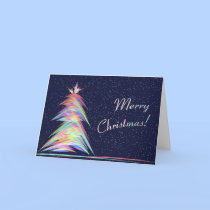 Christmas Tree Abstract cards