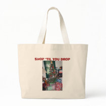 Christmas Tree&amp;Presents, SHOP "TIL YOU DROP bags