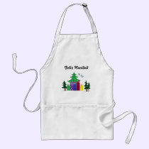 Christmas Tree and Gifts aprons