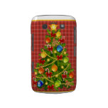 Christmas Tree and Red Plaid Blackberry Cases