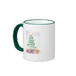 Christmas Tree art by Wendy C Allen  zed Coffee Mugs