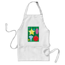 Christmas Tree Baubles aprons by alternateworlds Christmas Tree Baubles aprons
