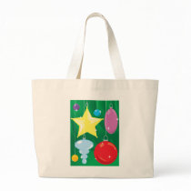 Christmas Tree Baubles Tote Bags