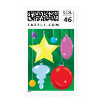 Christmas Tree Baubles Stamps