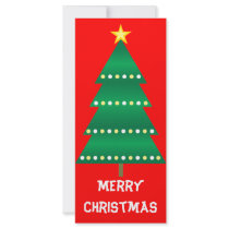 Christmas Tree Bookmark rack cards by giftgasms Christmas Tree Bookmark rack cards