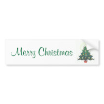 christmas tree bumper stickers by ThePersonalTouch christmas tree bumper stickers